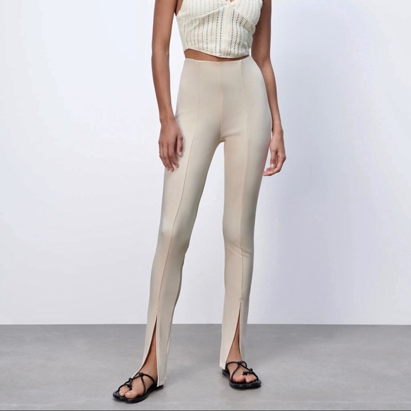 Zara front slit leggings - Picture 1 of 6